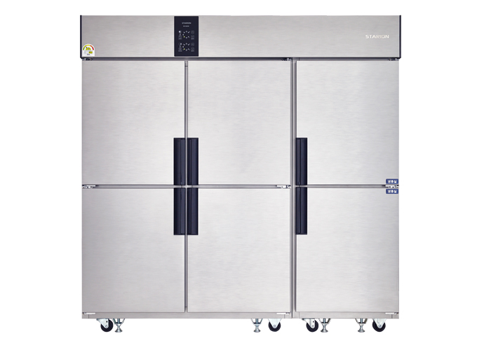 스타리온 업소용 냉동고 1700리터급 1/3 냉동장 SR-S65B2F (올메탈)