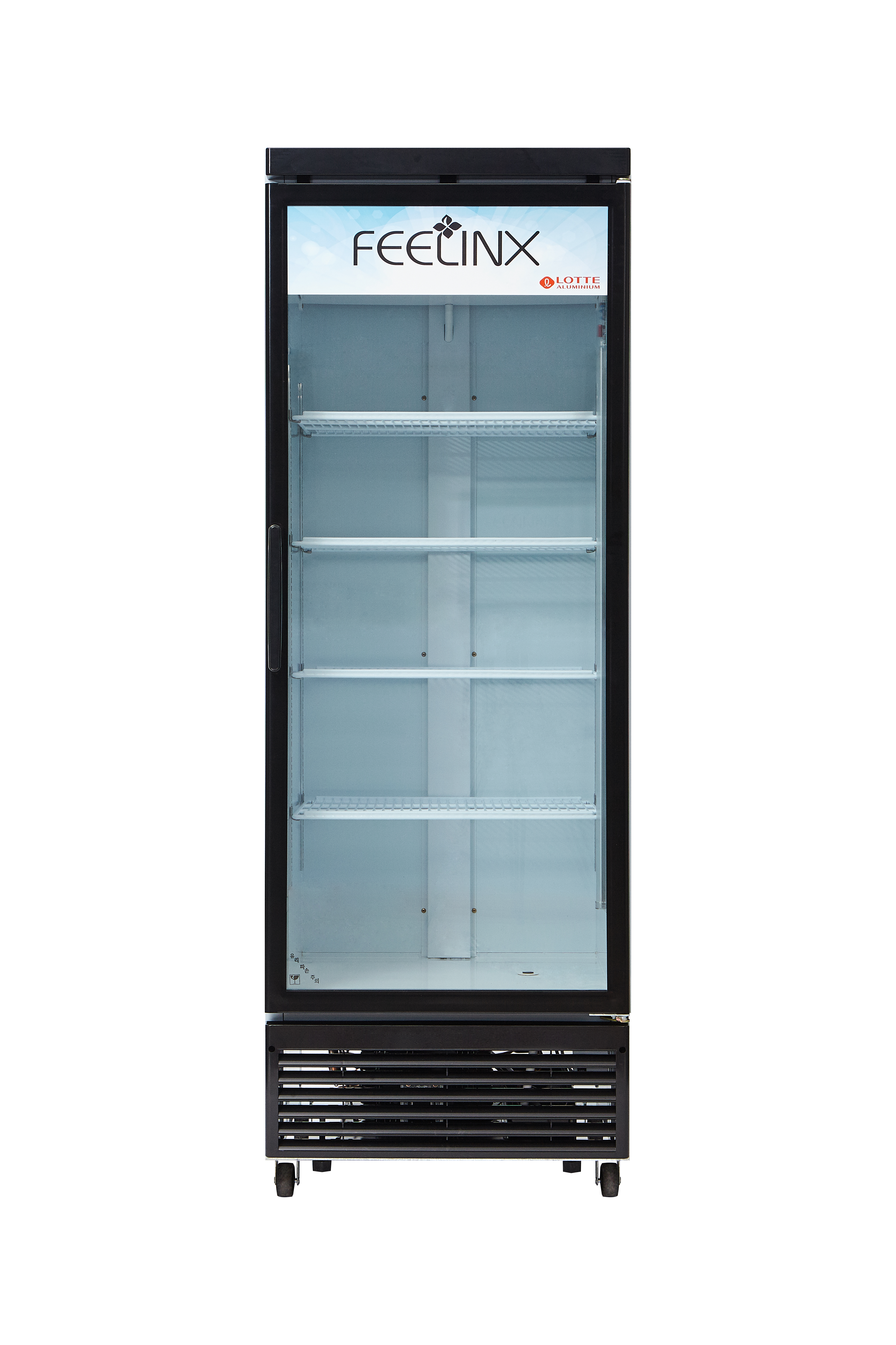 롯데필링스 수직형 냉장쇼케이스 LSK-590RSA (540L) 블랙 음료쇼케이스